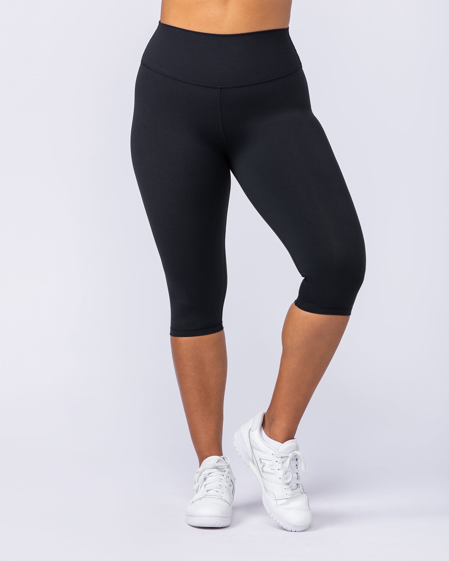 Replay Signature 3/4 Leggings - Black-Leggings-XXS-112440BLK-XXS-MNAPPRL33397-3-Muscle Nation