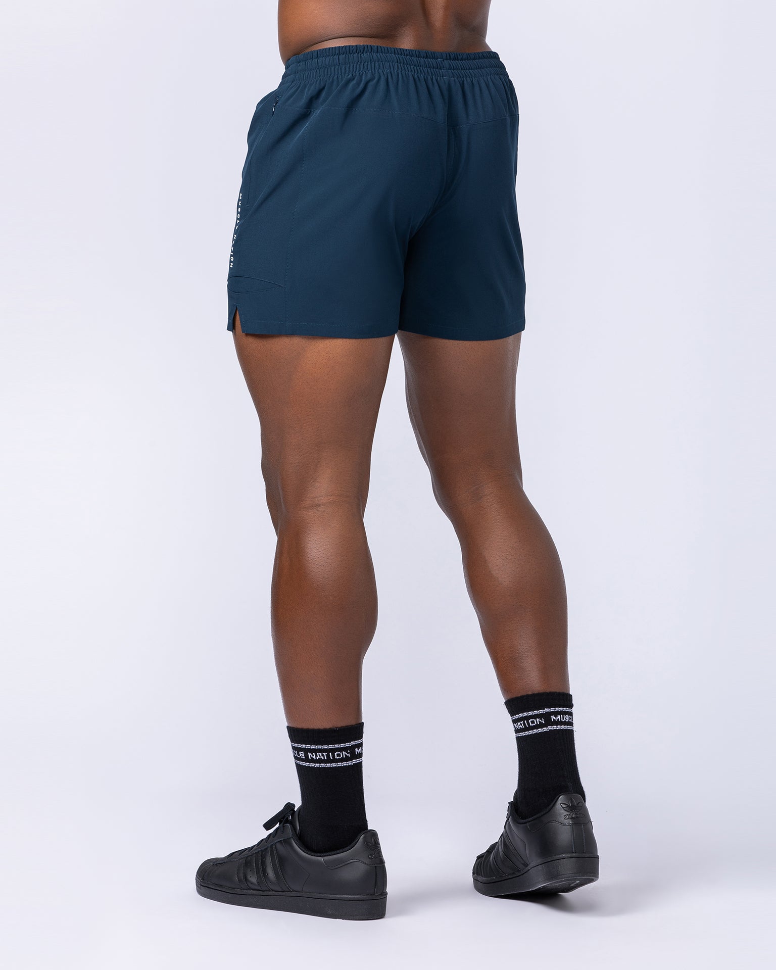 Streamline Training 3" Shorts - Navy-Shorts-S-1124118NAVY-S-MNAPPRL35354-5-Muscle Nation