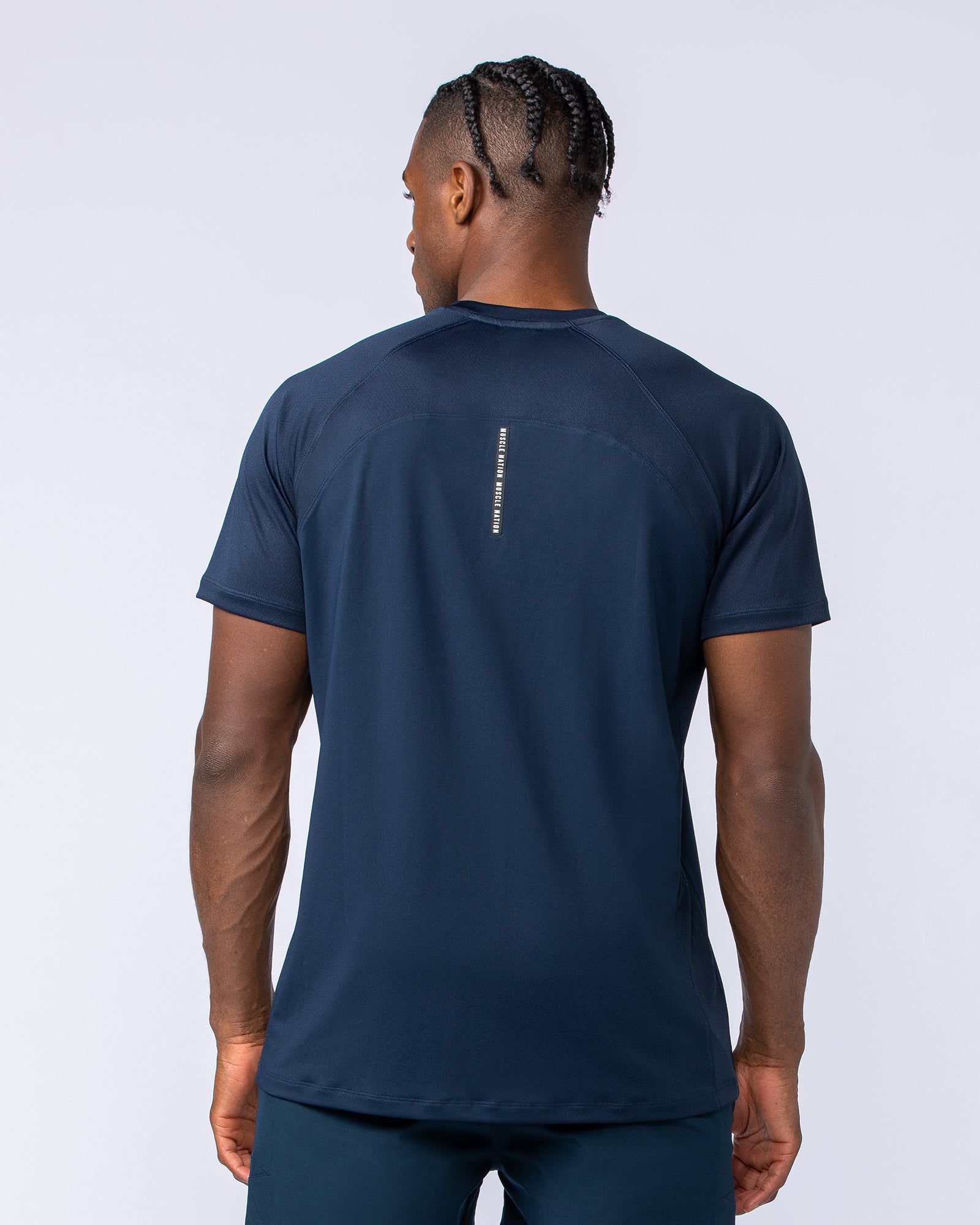 Ventilation Tee - Navy-T-Shirts-S-1124127NAVY-S-MNAPPRL35080-4-Muscle Nation