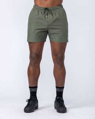 Daily 4" Shorts - Dark Khaki-Shorts-S-112482DKHAKI-S-MNAPPRL35515-2-Muscle Nation