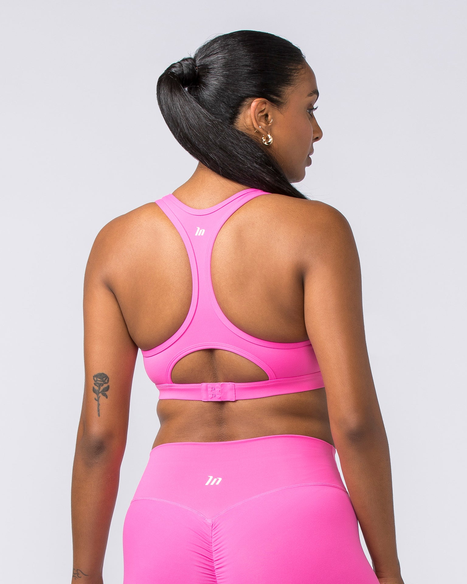 Drew Bra - Neon Bubblegum-Sports Bras-XXS-112323NEONBUBBL-XXS-MNAPPRL31159-5-Muscle Nation