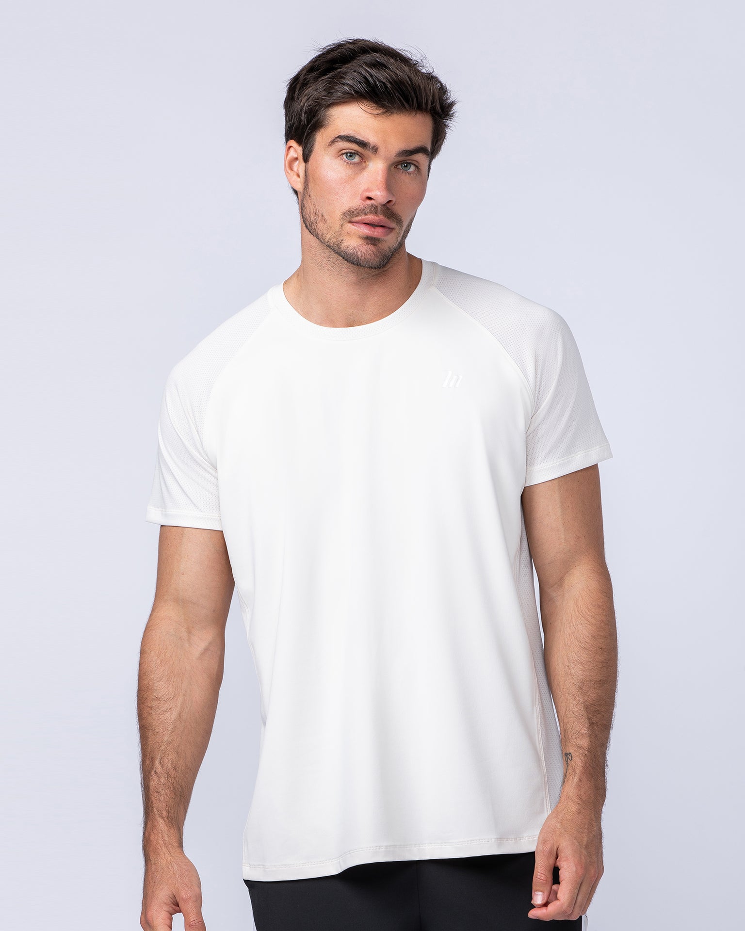 Ventilation Tee - Travertine-T-Shirts-S-052330TRAV-S-MNAPPRL25121-1-Muscle Nation