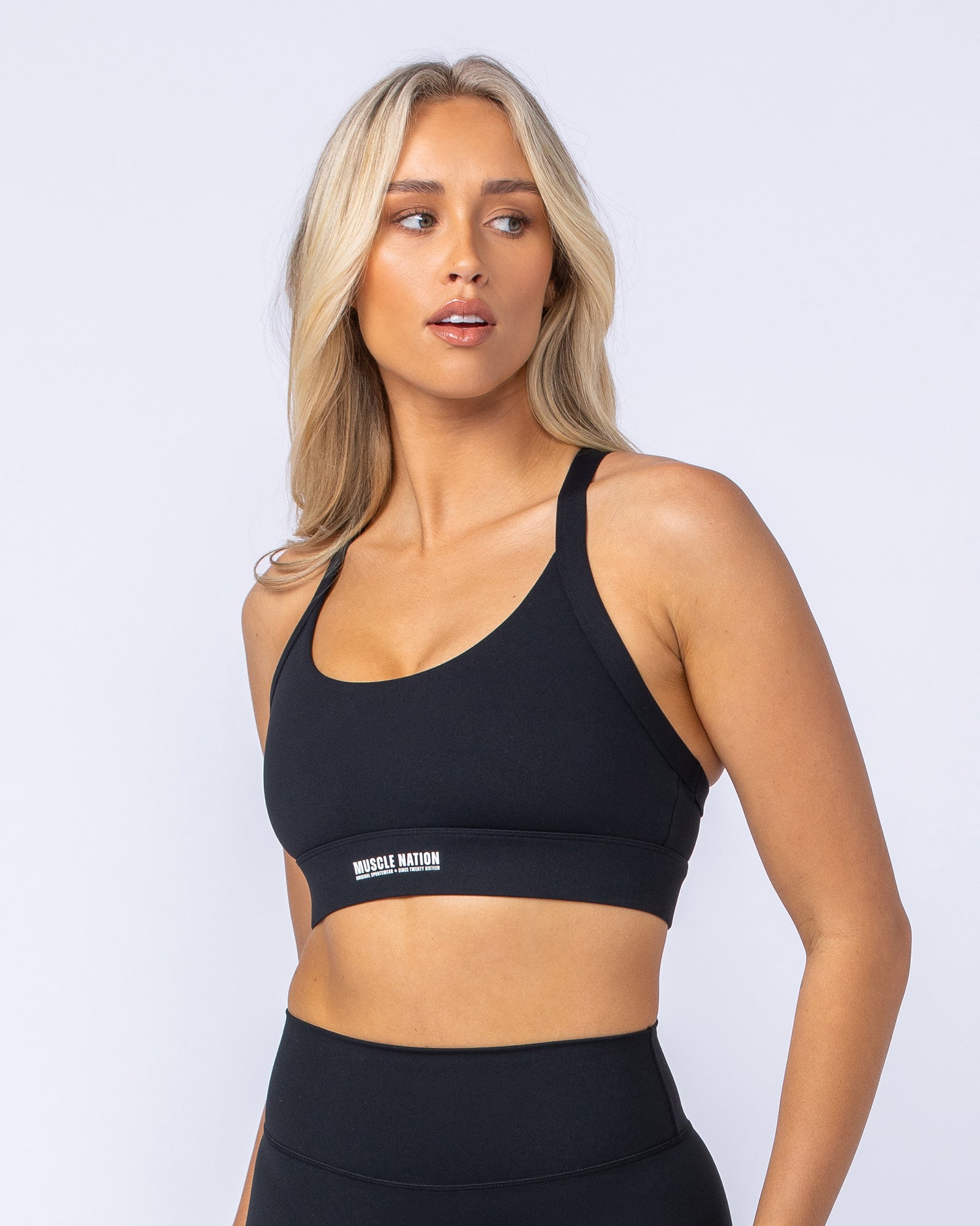 Rival Bra - Black-Sports Bras-XXS-112453BLK-XXS-MNAPPRL33649-3-Muscle Nation