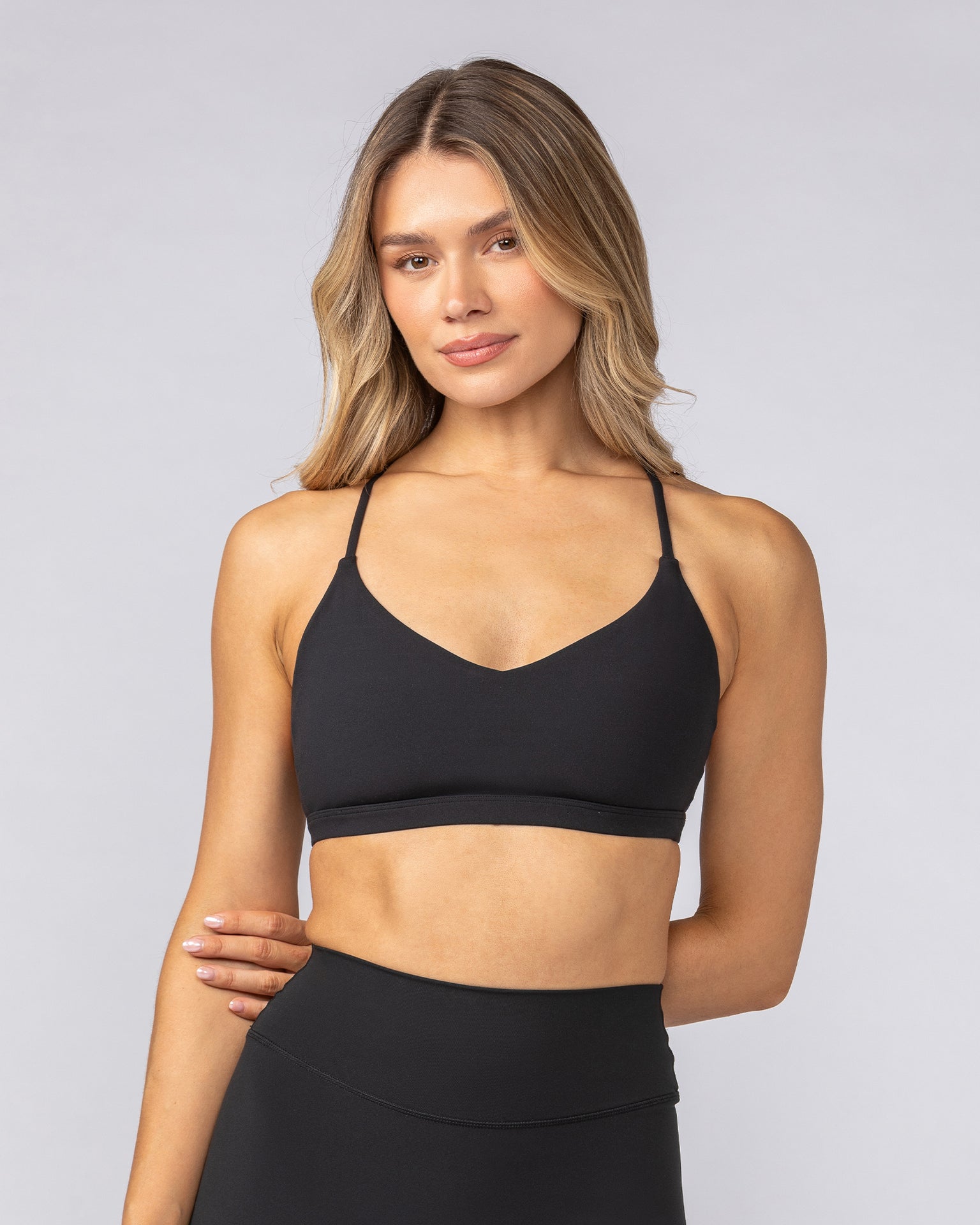 Body Bralette - Black-Bralettes-XXS-092504BLK-XXS-MNAPPRL44483-1-Muscle Nation