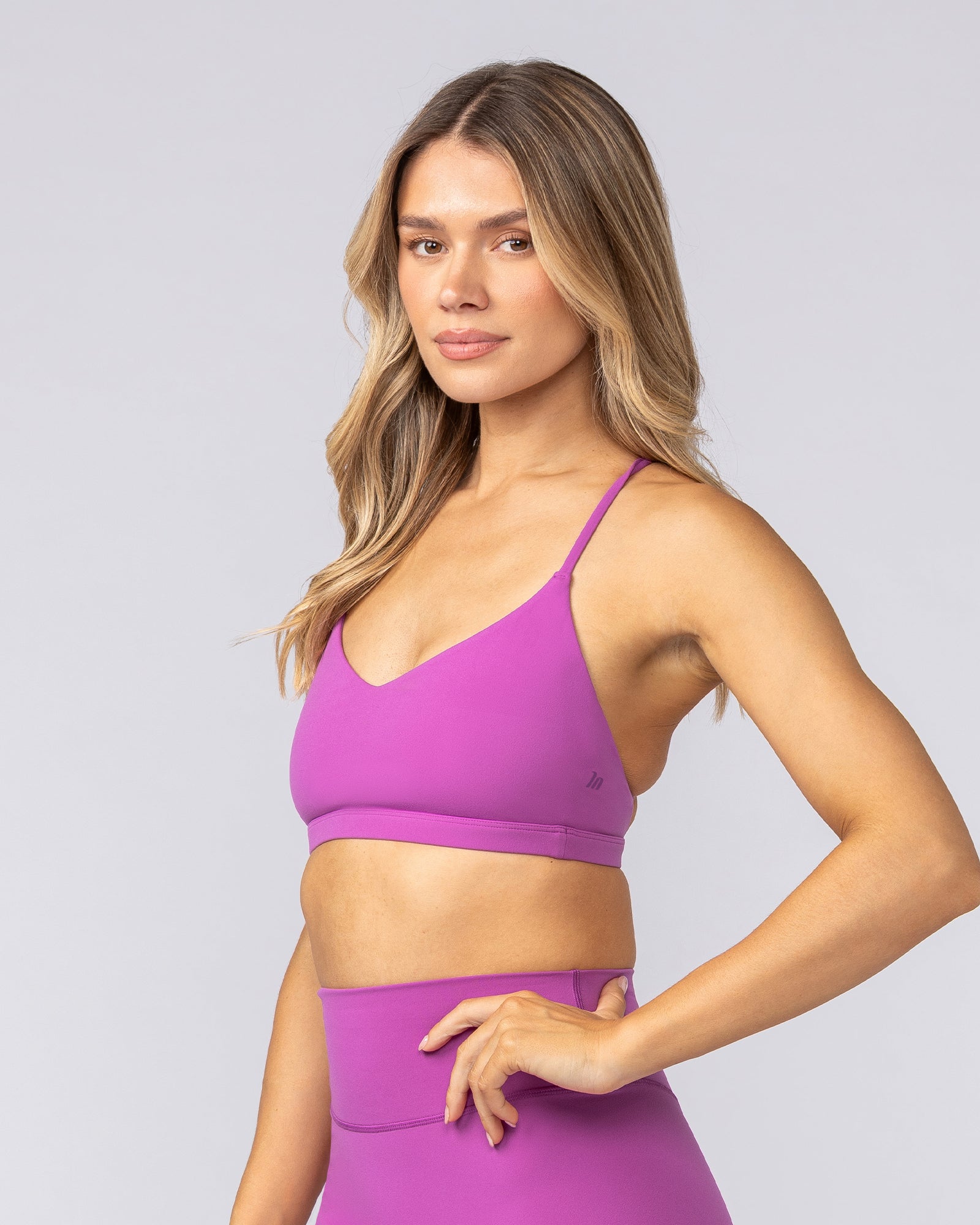 Body Bralette - Vivid Violet-Bralettes-XXS-092504VDVL-XXS-MNAPPRL44491-3-Muscle Nation