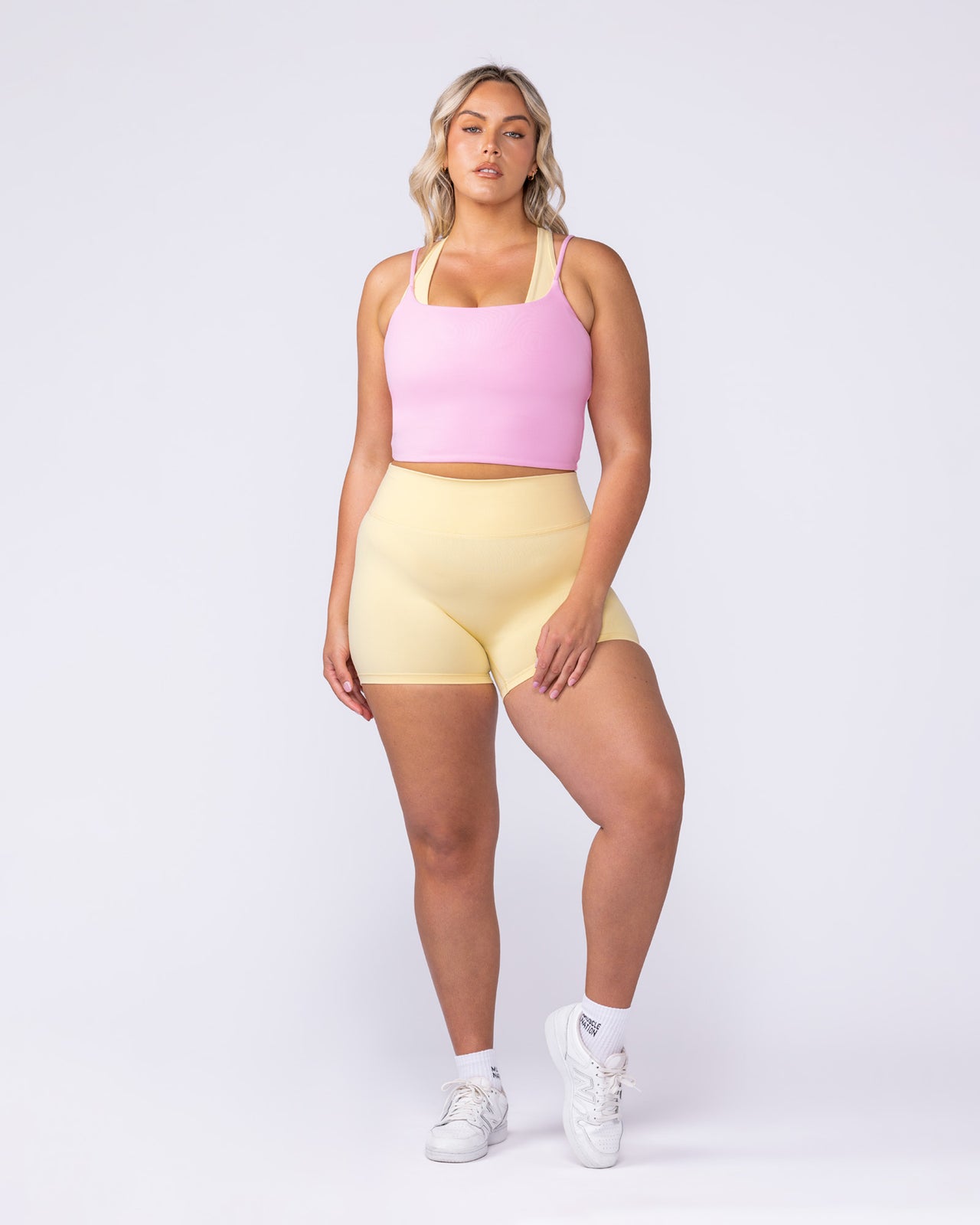 Cami Active Tank Pink Pony - Muscle Nation women's tank top, view 5