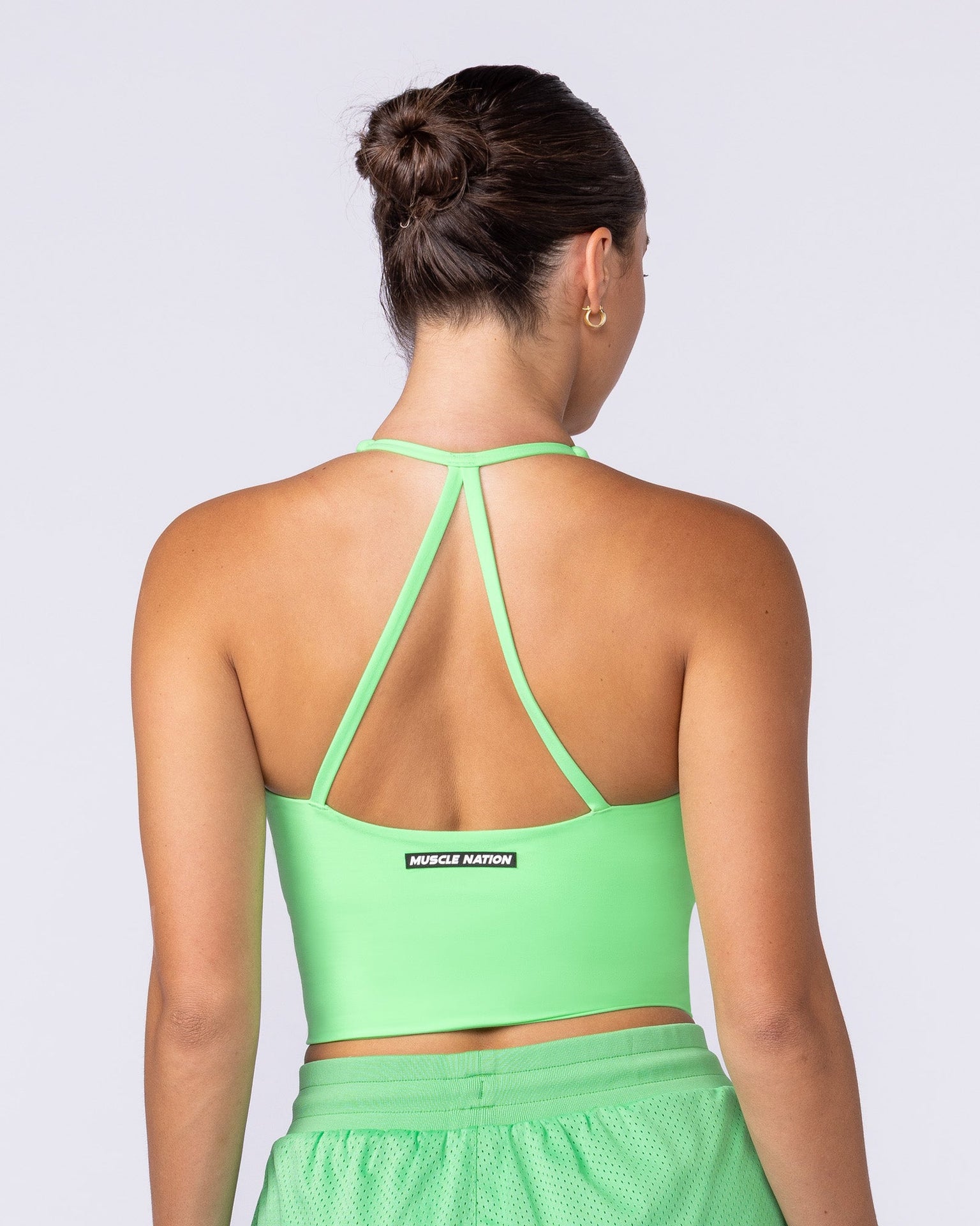 Captivate Bra Tank - Key Lime-Singlets & Tanks-XXS-1125109KYLM-XXS-MNAPPRL45707-4-Muscle Nation