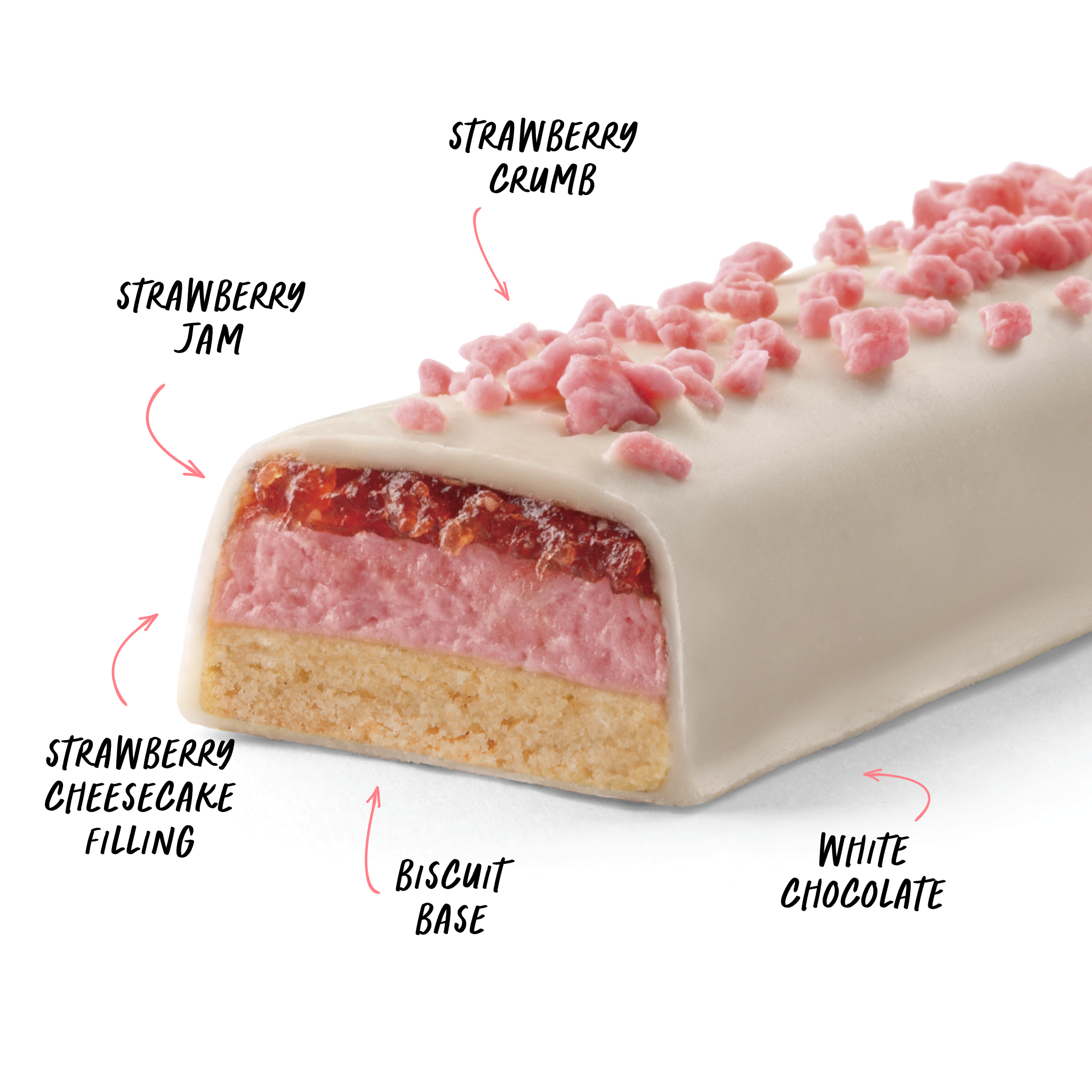 CHEESECAKE Protein Bar - Strawberry Dream - Box of 12-Protein Bars-MNSUPPS0311-19359054001036-2-Muscle Nation
