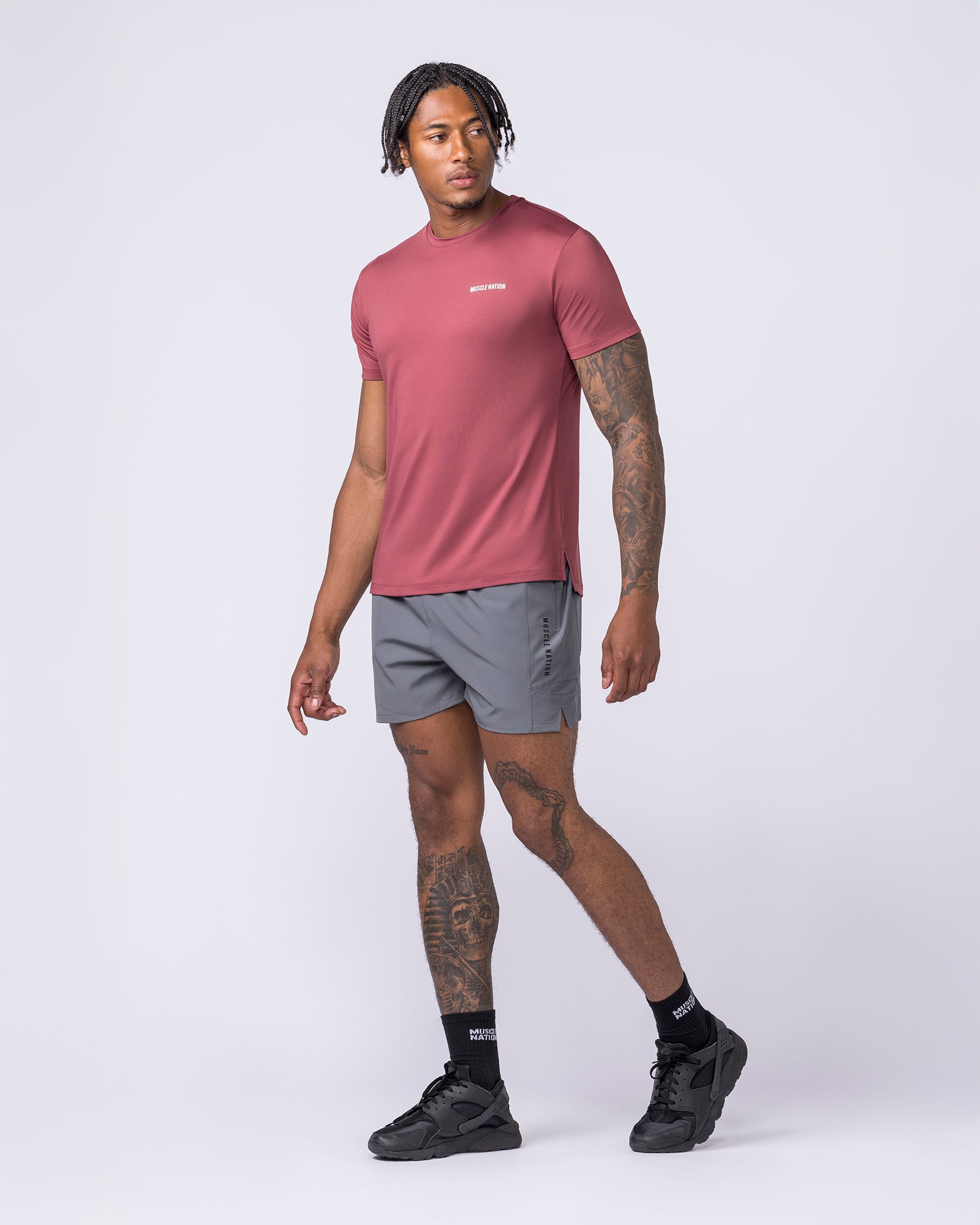 Climaflex Active Tee - Rust-T-Shirts-XS-022618RST-XS-MNAPPRL48799-6-Muscle Nation