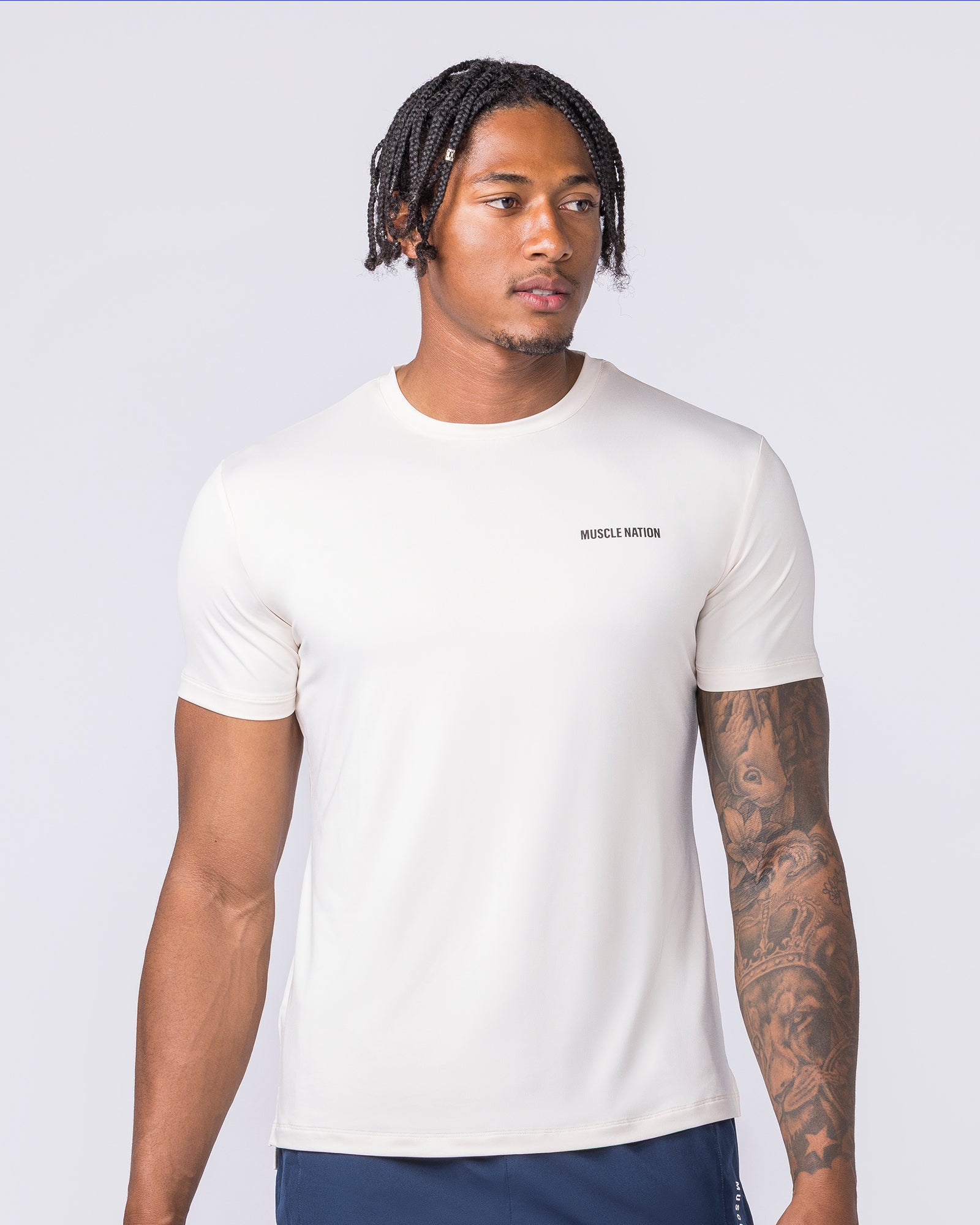 Climaflex Active Tee - Travertine-T-Shirts-XS-022618TRAV-XS-MNAPPRL48800-1-Muscle Nation