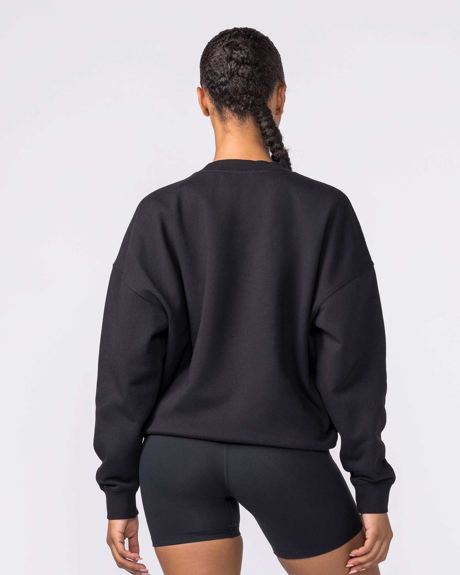 Collective Boxy Pullover - Black-Jumpers & Hoodies-XXS-042603BLK-XXS-MNAPPRL49919-4-Muscle Nation