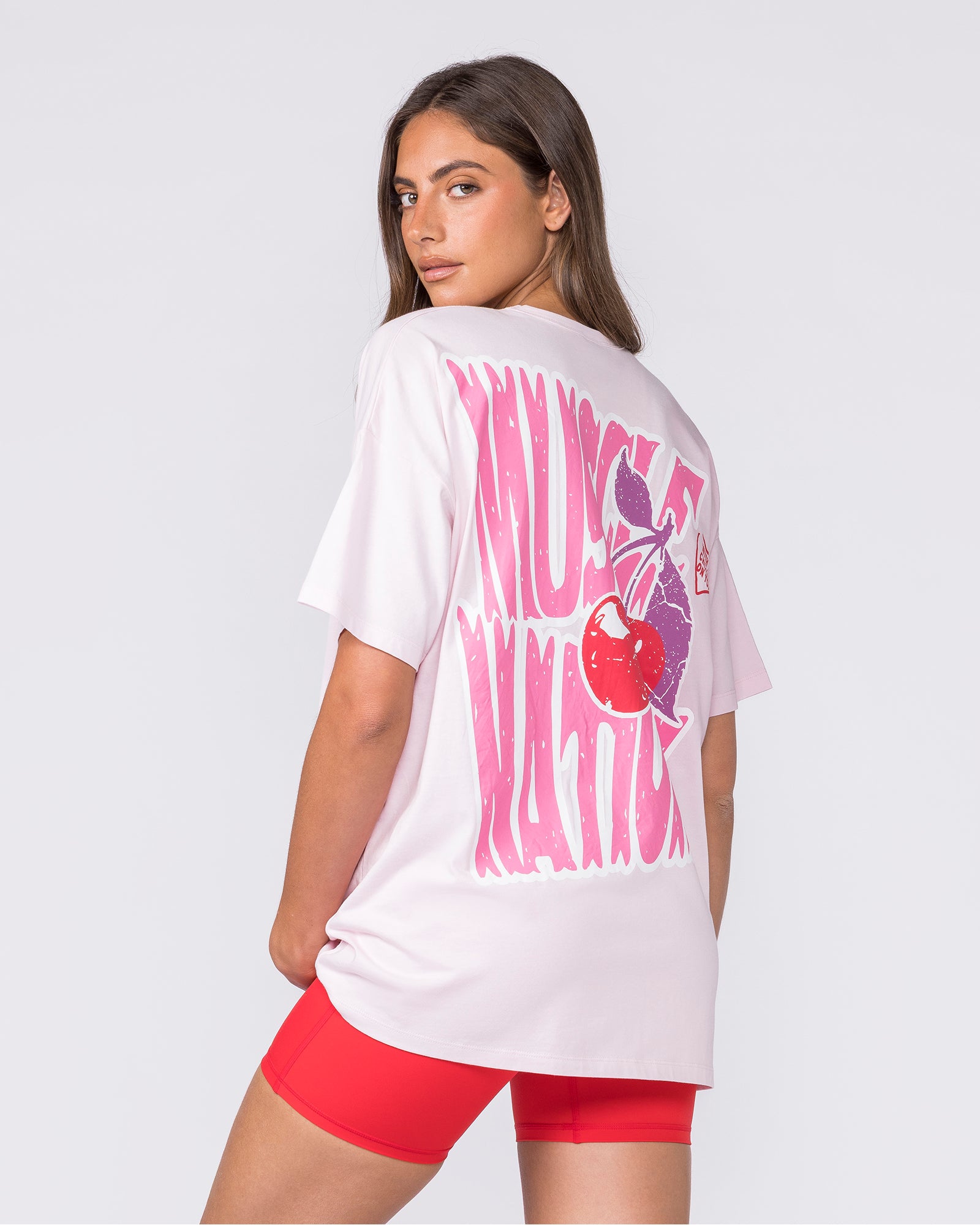 Crush Oversized Tee - Babydoll-T-Shirts-XXS-032613BBYDL-XXS-MNAPPRL49386-3-Muscle Nation