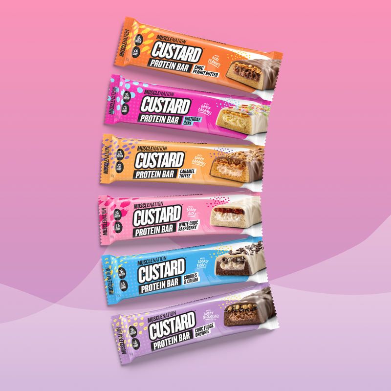CUSTARD Protein Bar CUSTARD Variety Pack - Muscle Nation protein bar