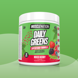 DAILY GREENS - Mixed Berry - 30 serves-Greens & Wellness-MNSUPPS0265-9359054000483-1-Muscle Nation