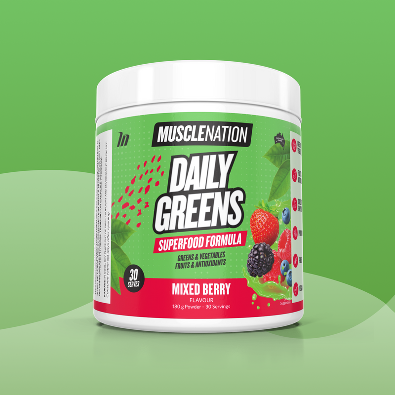 DAILY GREENS Mixed Berry - Muscle Nation greens supplement