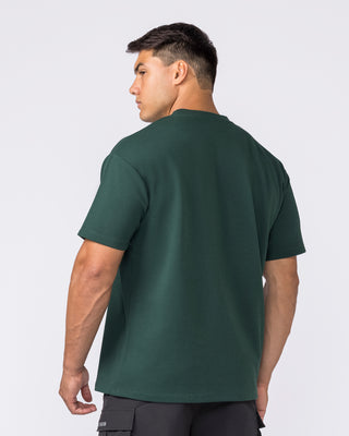 Daily Regular Fit Tee - Sporting Green-T-Shirts-S-042645SPTGRN-S-MNAPPRL50497-2-Muscle Nation