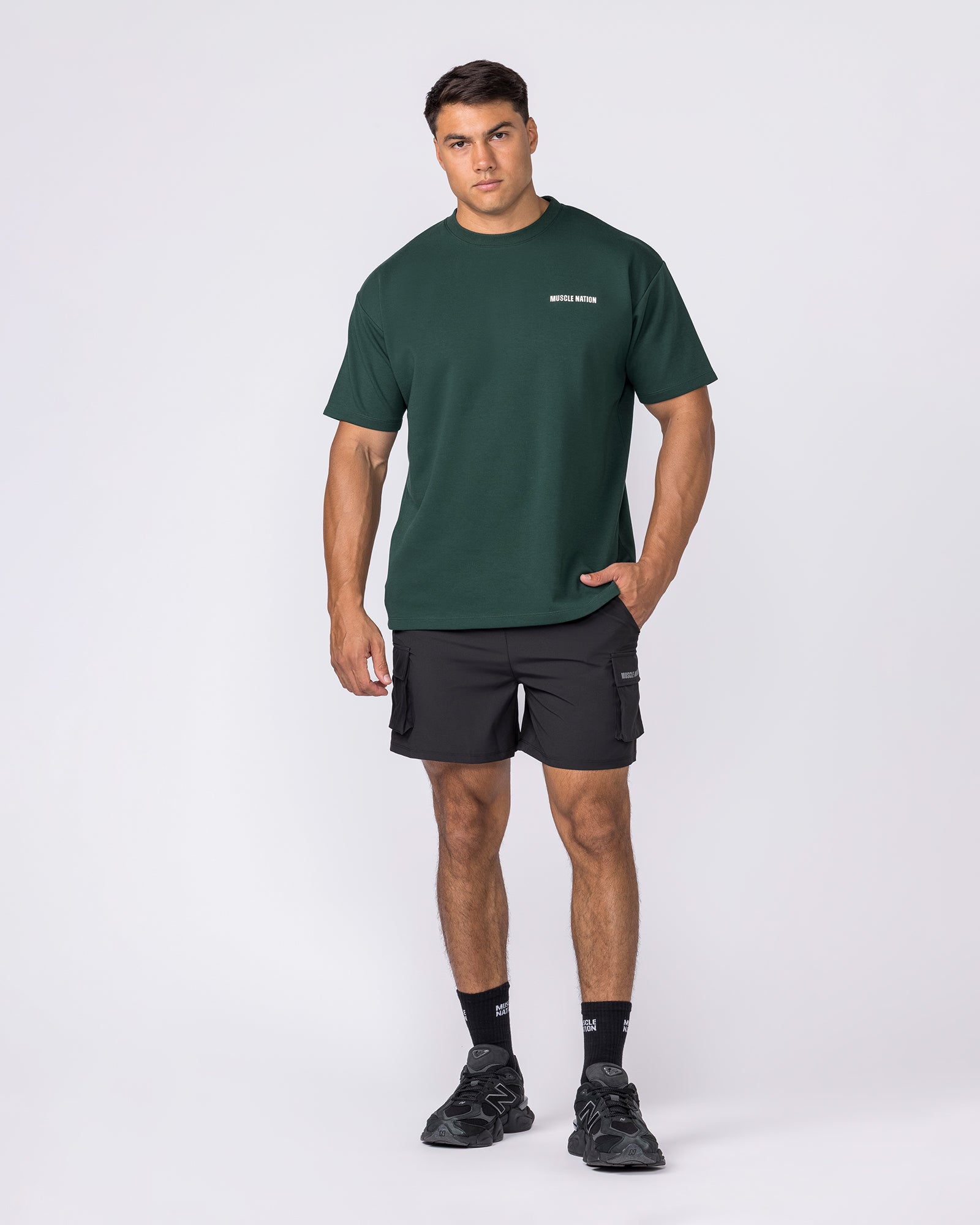 Daily Regular Fit Tee - Sporting Green-T-Shirts-S-042645SPTGRN-S-MNAPPRL50497-6-Muscle Nation