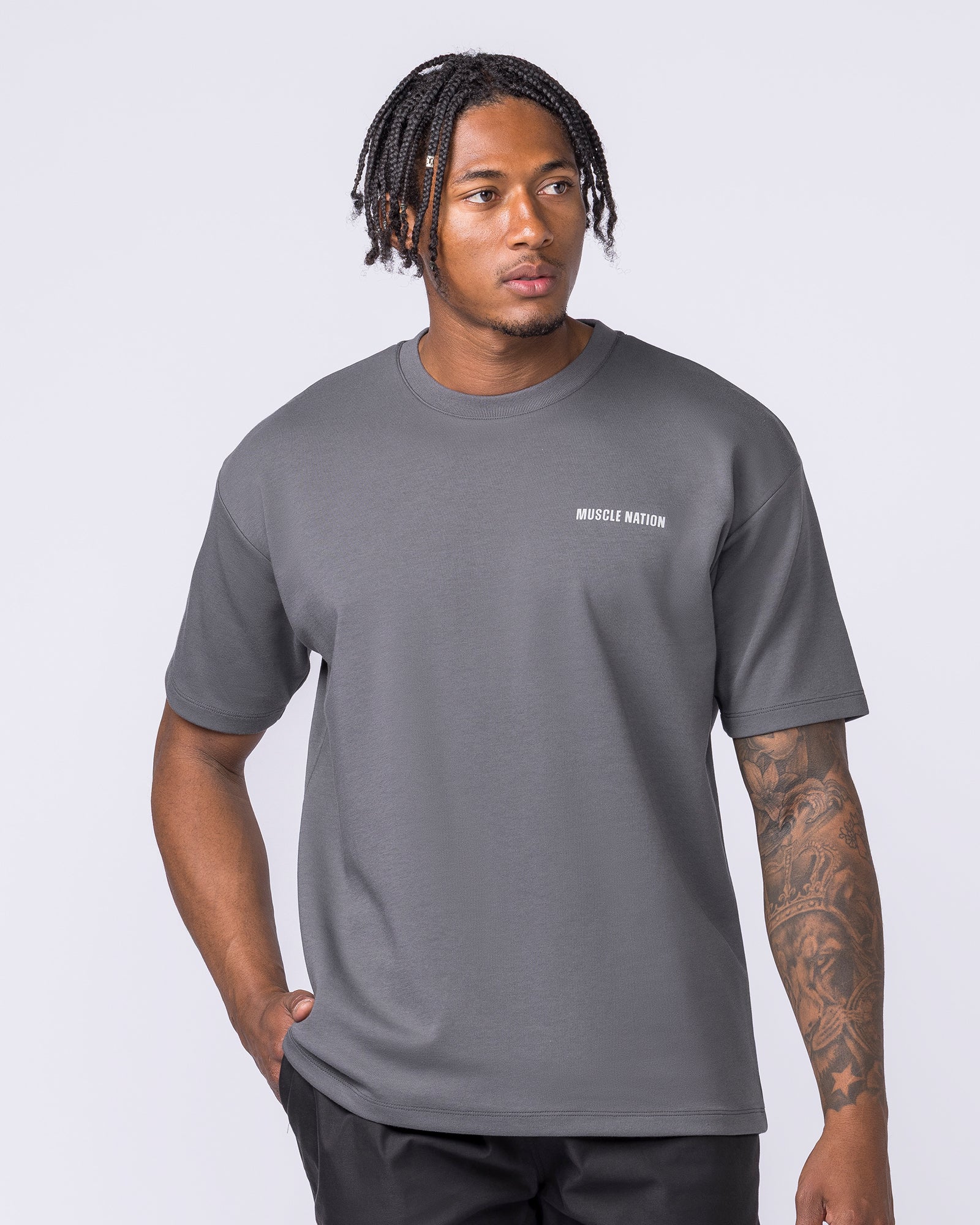 Daily Regular Fit Tee - Tornado-T-Shirts-S-012612TRNDO-S-MNAPPRL48202-1-Muscle Nation