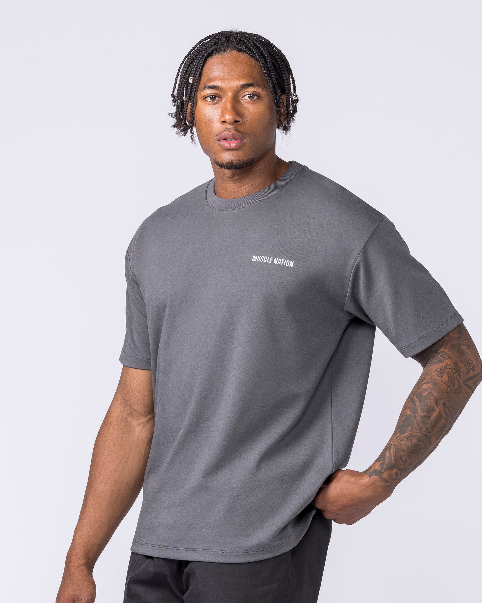 Daily Regular Fit Tee - Tornado-T-Shirts-S-012612TRNDO-S-MNAPPRL48202-3-Muscle Nation