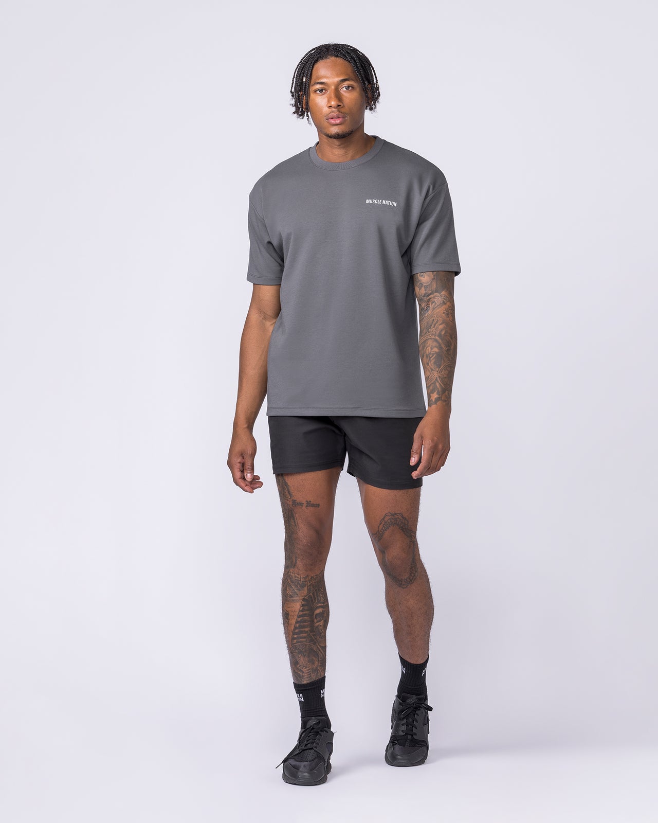 Daily Regular Fit Tee - Tornado-T-Shirts-S-012612TRNDO-S-MNAPPRL48202-5-Muscle Nation