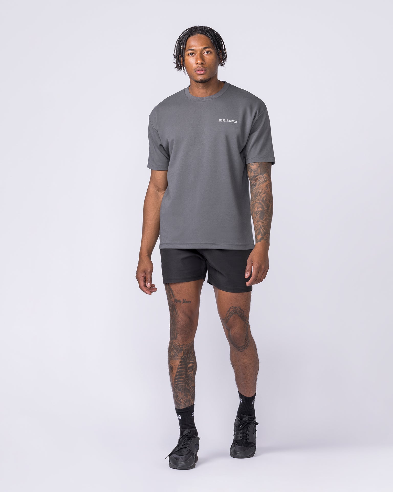 Daily Regular Fit Tee - Tornado-T-Shirts-S-012612TRNDO-S-MNAPPRL48202-5-Muscle Nation