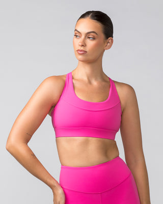 Ascend Bra - Luminous Pink-Sports Bras-XS-042401LUMIPNK-XS-MNAPPRL29938-2-Muscle Nation