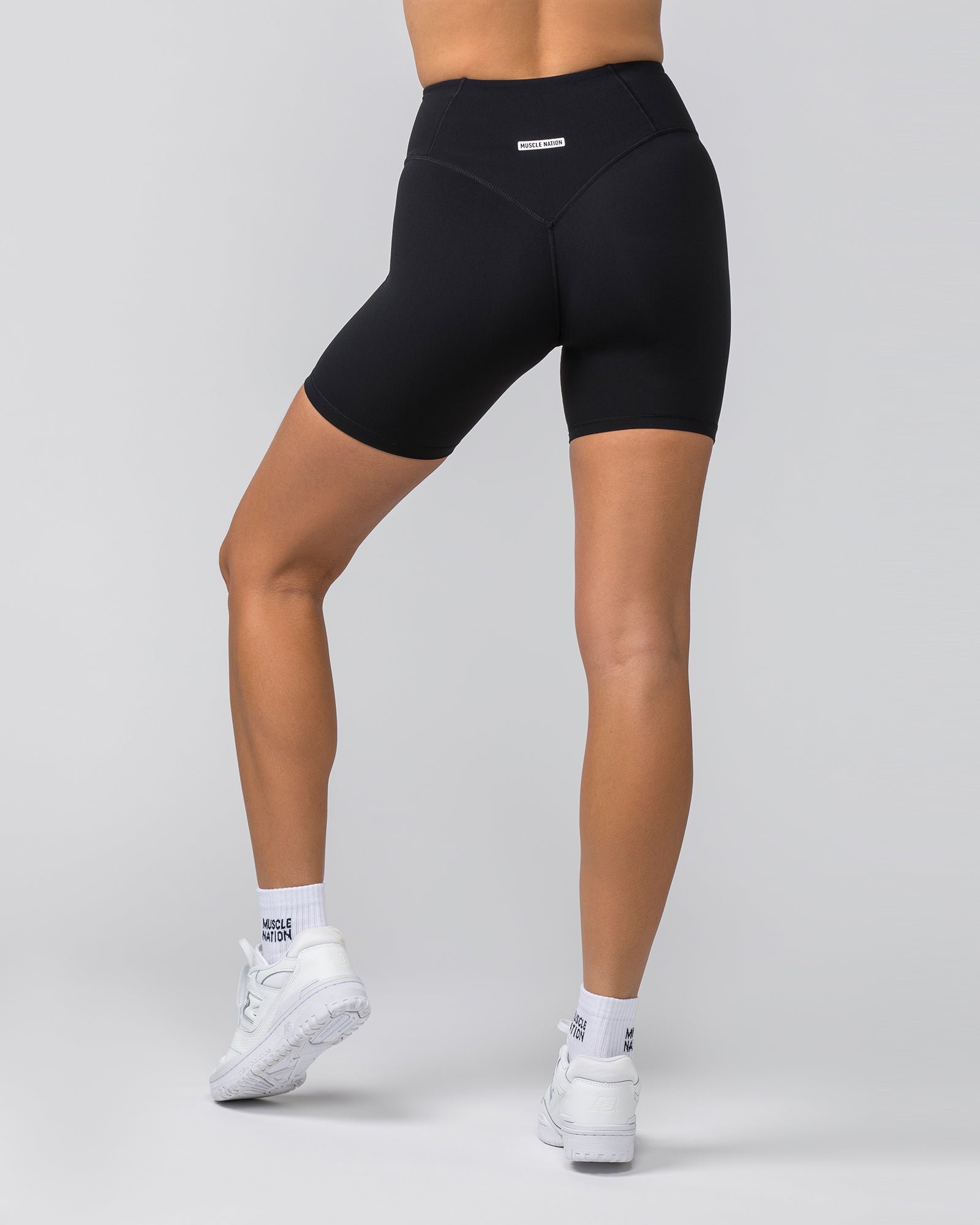 Contour Aura Bike Shorts - Black-Shorts-XXS-042405BLK-XXS-MNAPPRL30046-1-Muscle Nation