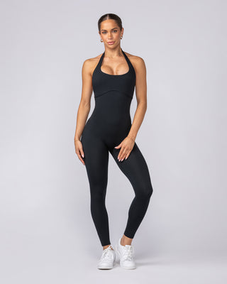 Define Ankle Length One Piece - Black-One Piece-XXS-062508BLK-XXS-MNAPPRL43085-1-Muscle Nation