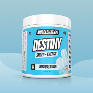 DESTINY Pre-Workout Burn - Lemonade Crush - 30 serves-Fat Burner-MNSUPPS0153-764460254181-1-Muscle Nation