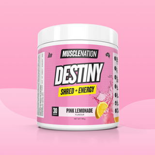 DESTINY Pre-Workout Burn - Pink Lemonade - 30 serves-Fat Burner-MNSUPPS0387-9359054002883-1-Muscle Nation
