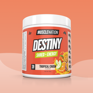 DESTINY Pre-Workout Burn - Tropical Crush - 30 serves-Fat Burner-MNSUPPS0238-764460254495-1-Muscle Nation