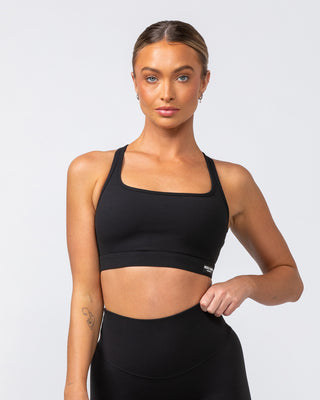 Desire Aura Bra - Black-Sports Bras-XXS-062408BLK-XXS-MNAPPRL31459-1-Muscle Nation