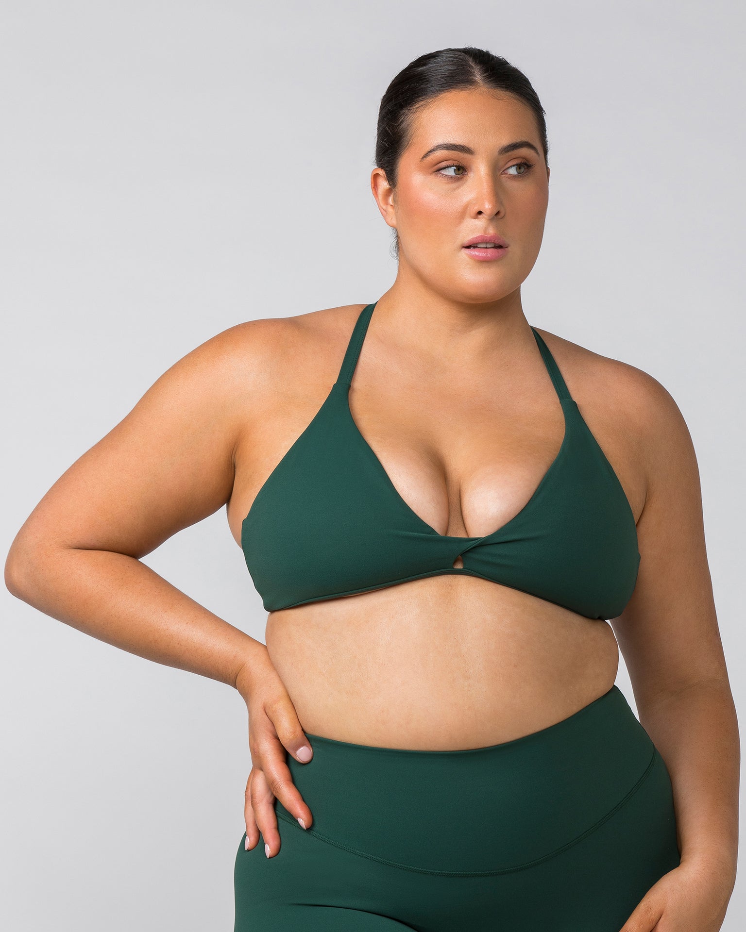 Aurora Bralette - Forest Green-Bralettes-XS-062413FRSGRN-XS-MNAPPRL31505-5-Muscle Nation