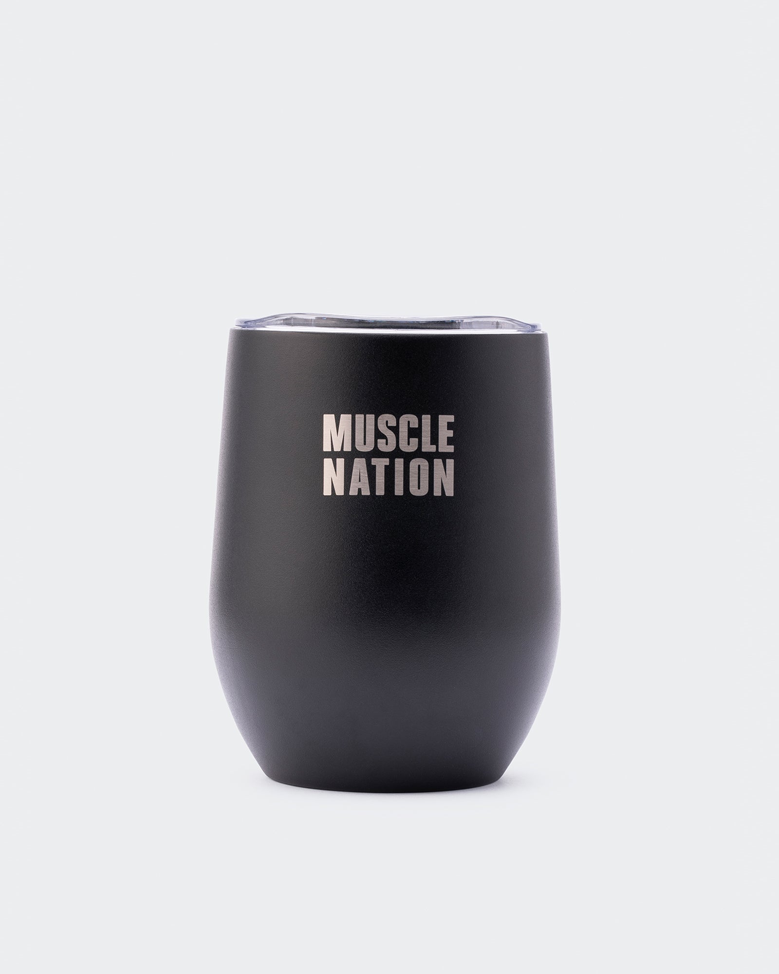 Thermal Cup - Black-Shakers & Bottles-ACC032425BLK-ONE-MNAPPRL29763-1-Muscle Nation