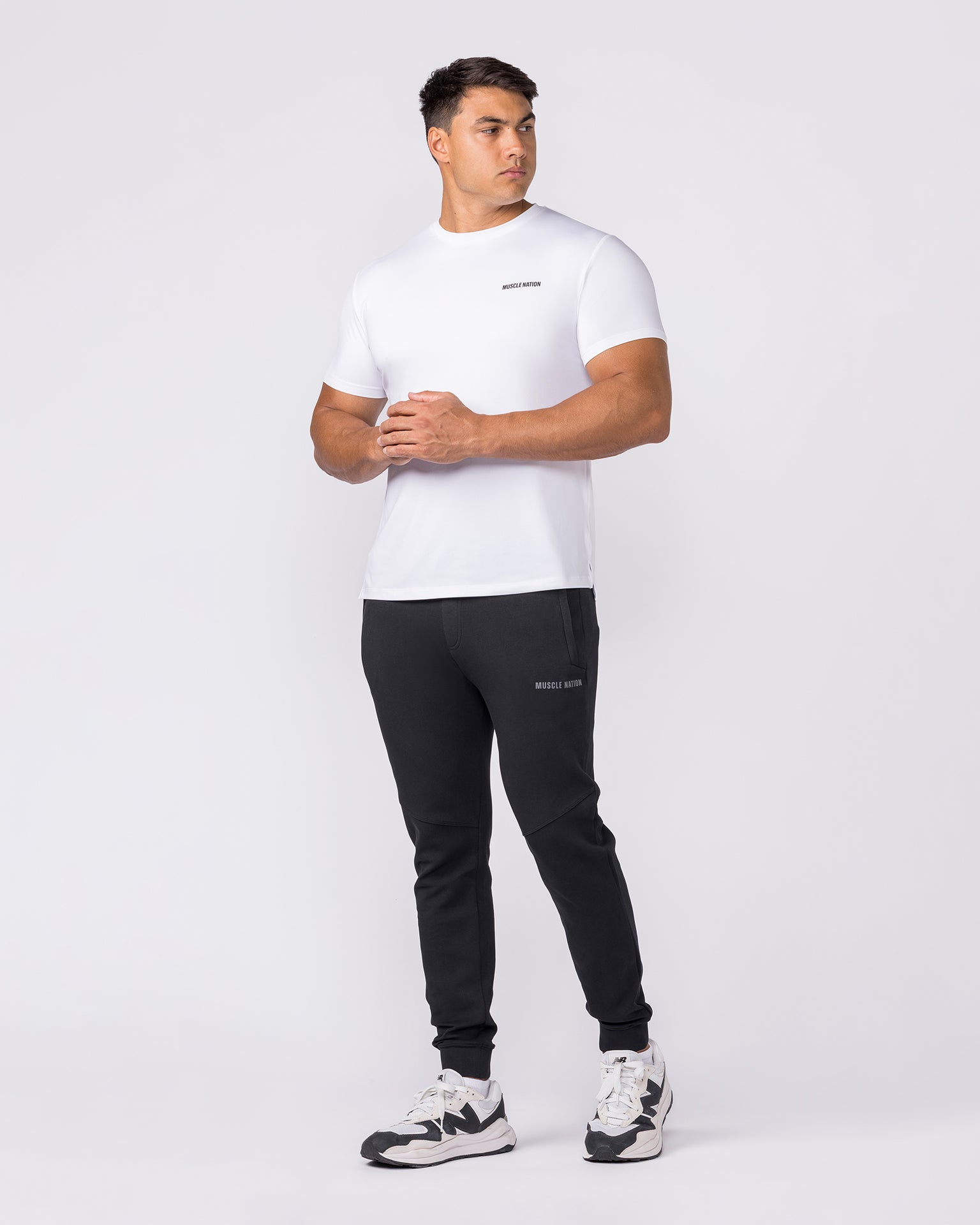 Essential Tech Pants - Black-Bottoms-S-042641BLK-S-MNAPPRL50448-6-Muscle Nation