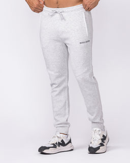 Essential Tech Pants - Grey Marl-Bottoms-S-042641GRYMRL-S-MNAPPRL50455-1-Muscle Nation