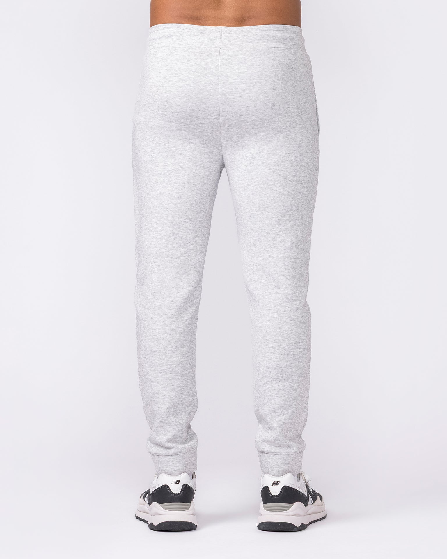 Essential Tech Pants - Grey Marl-Bottoms-S-042641GRYMRL-S-MNAPPRL50455-5-Muscle Nation