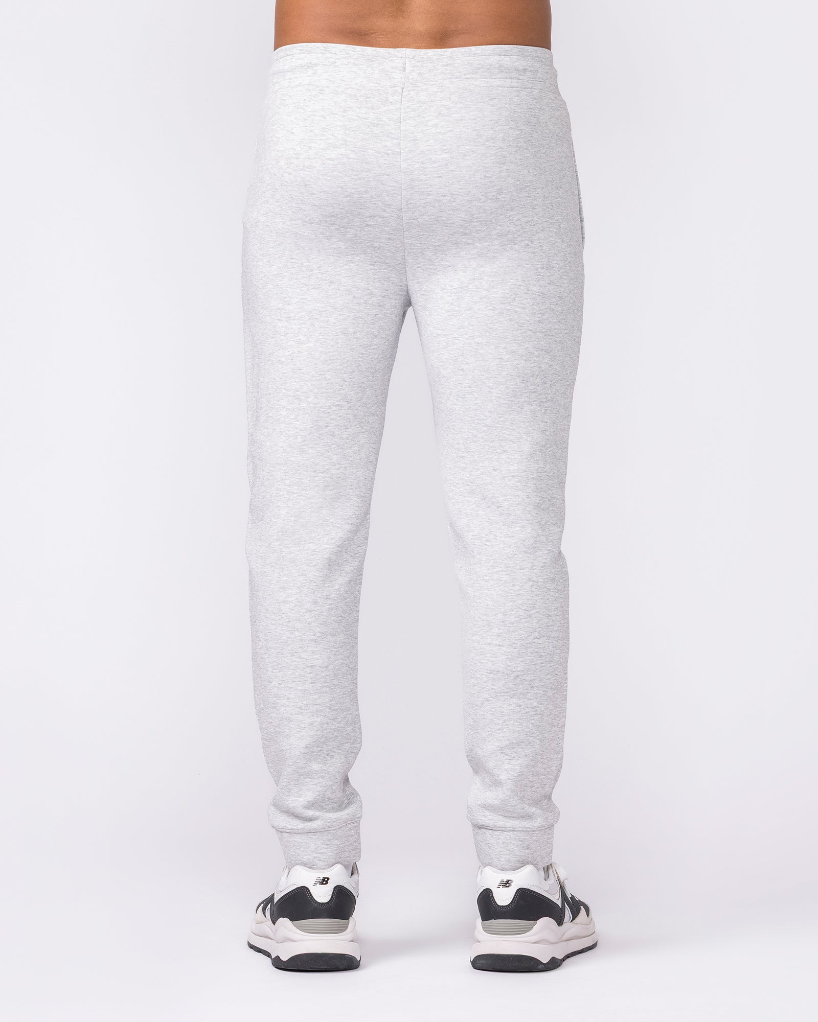 Essential Tech Pants - Grey Marl-Bottoms-S-042641GRYMRL-S-MNAPPRL50455-5-Muscle Nation