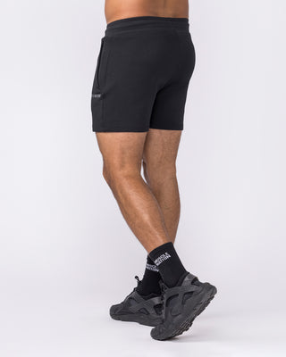 Essential Tech Shorts - Black-Shorts-S-042642BLK-S-MNAPPRL50462-2-Muscle Nation