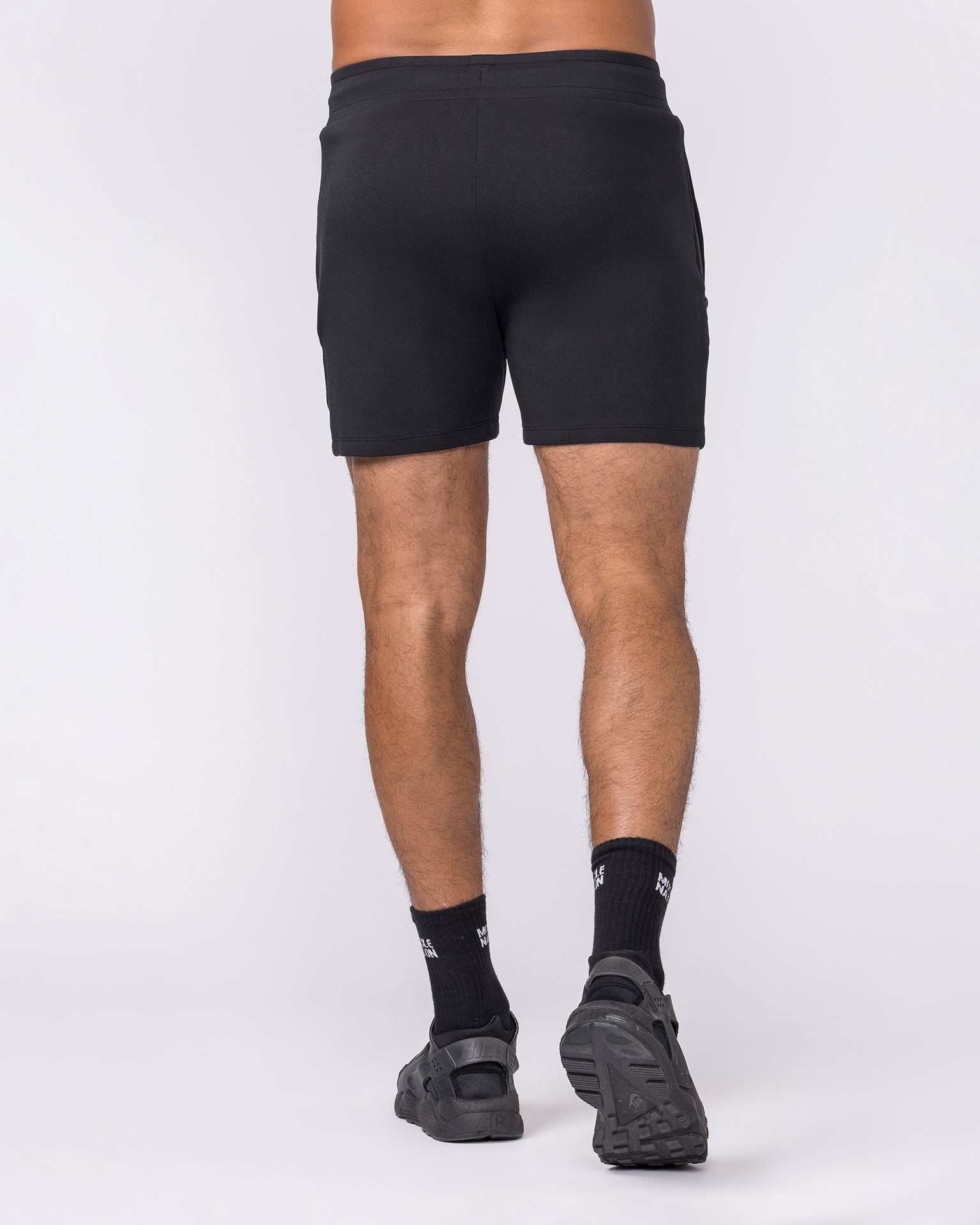 Essential Tech Shorts - Black-Shorts-S-042642BLK-S-MNAPPRL50462-5-Muscle Nation