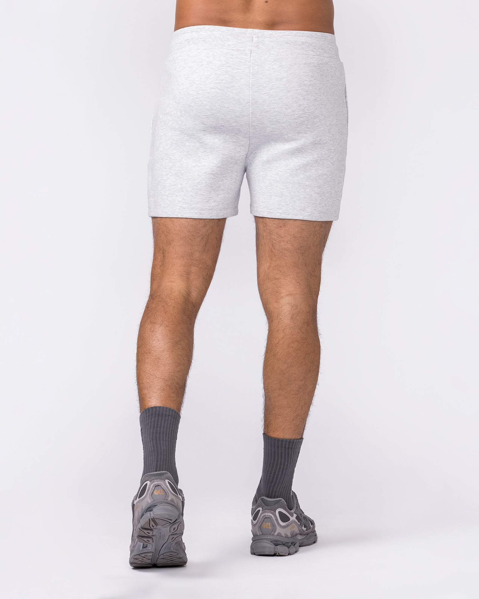 Essential Tech Shorts - Grey Marl-Shorts-S-042642GRYMRL-S-MNAPPRL50469-5-Muscle Nation