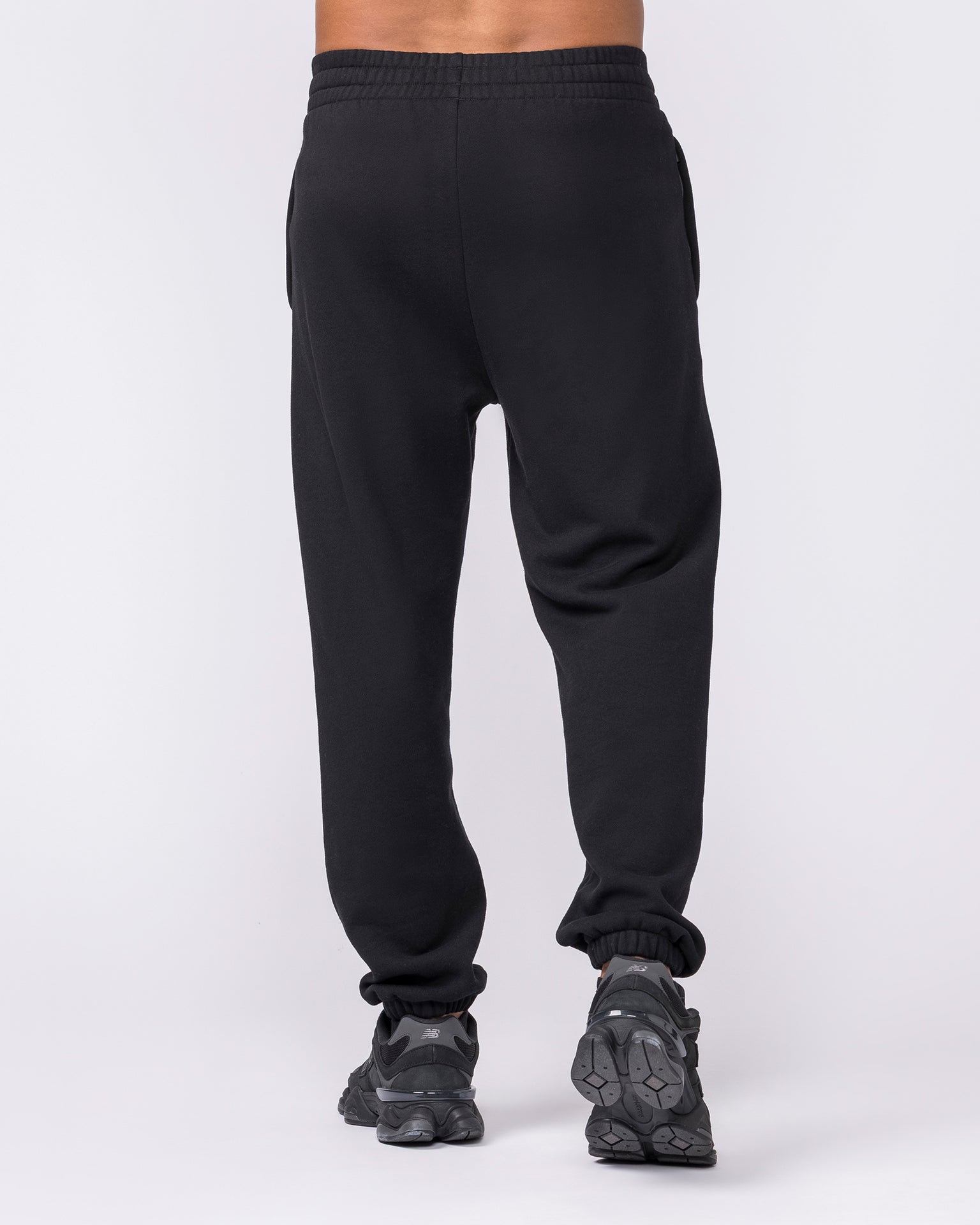 Essential Trackies - Black-Bottoms-S-042638BLK-S-MNAPPRL50413-5-Muscle Nation