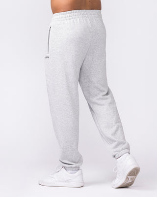 Essential Trackies - Grey Marl-Bottoms-S-042638GRYMRL-S-MNAPPRL50420-2-Muscle Nation