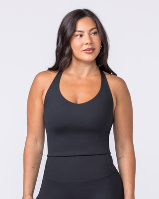 Everyday Form Cropped Tank - Black-Singlets & Tanks-XXS-022612BLK-XXS-MNAPPRL48560-1-Muscle Nation