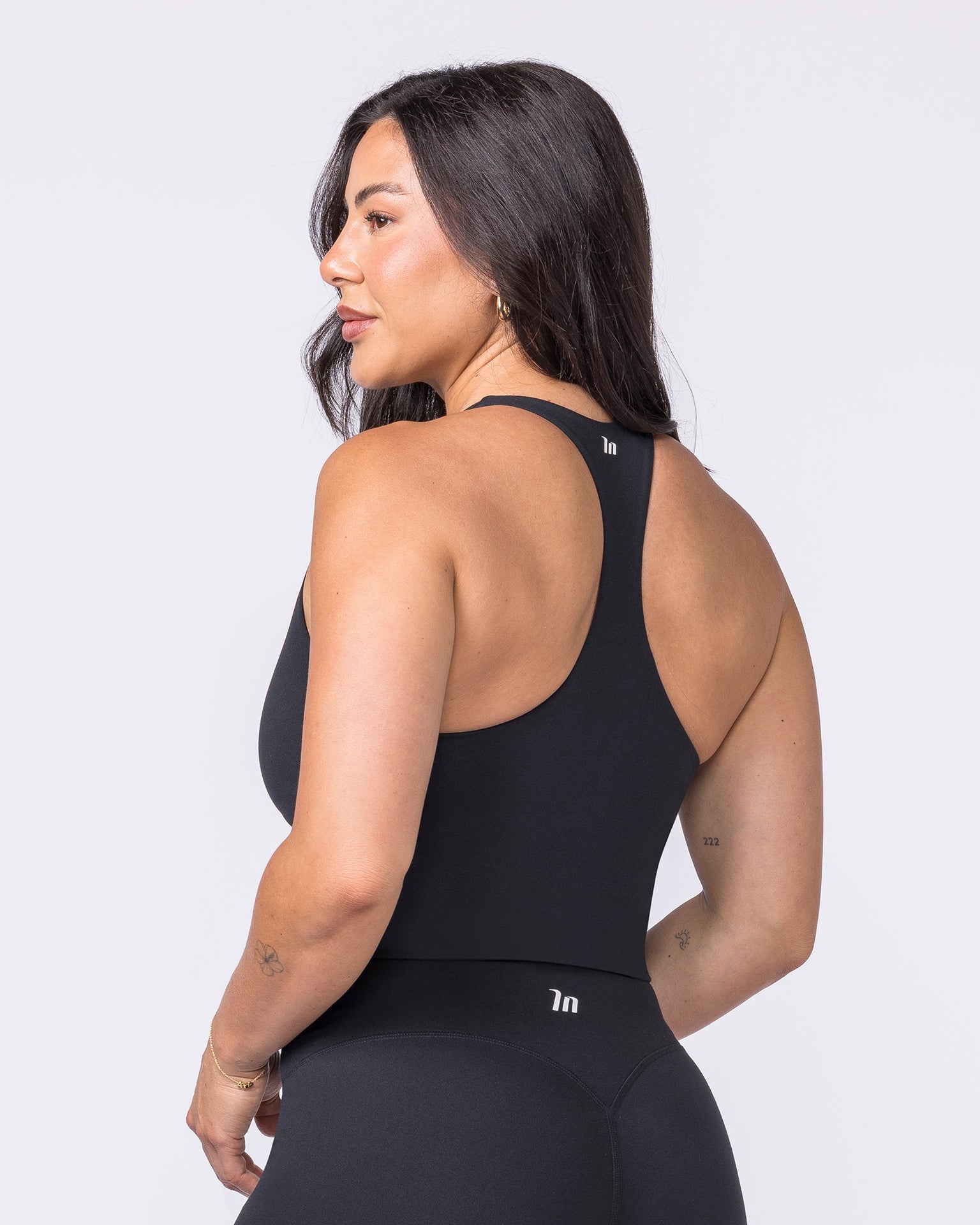 Everyday Form Cropped Tank - Black-Singlets & Tanks-XXS-022612BLK-XXS-MNAPPRL48560-2-Muscle Nation