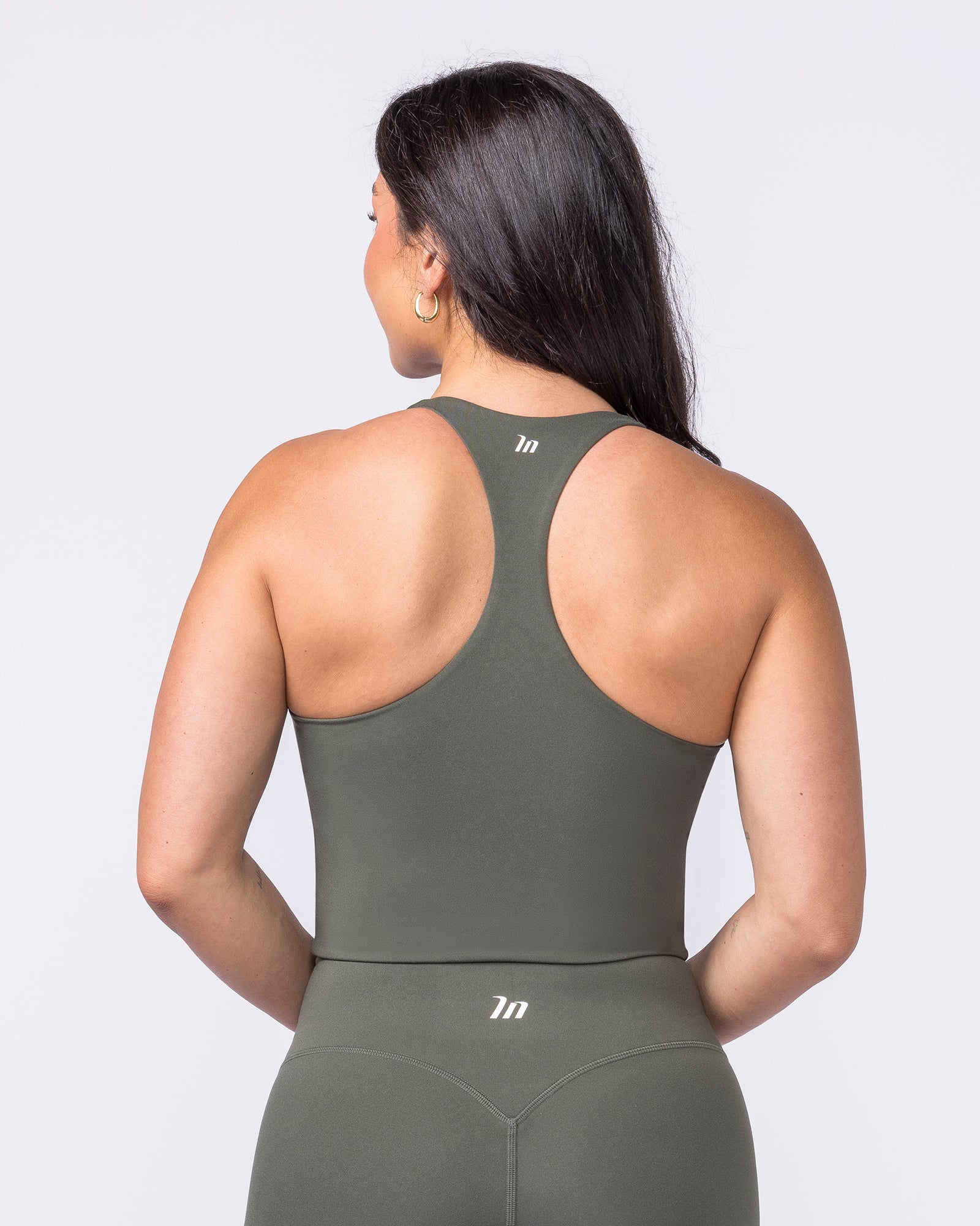 Everyday Form Cropped Tank - Eucalyptus-Singlets & Tanks-XXS-022612EUYPTS-XXS-MNAPPRL48524-4-Muscle Nation