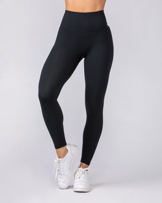 Everyday Pocket Ankle Length Leggings - Black-Leggings-XXS-032403BLK-XXS-MNAPPRL29878-2-Muscle Nation