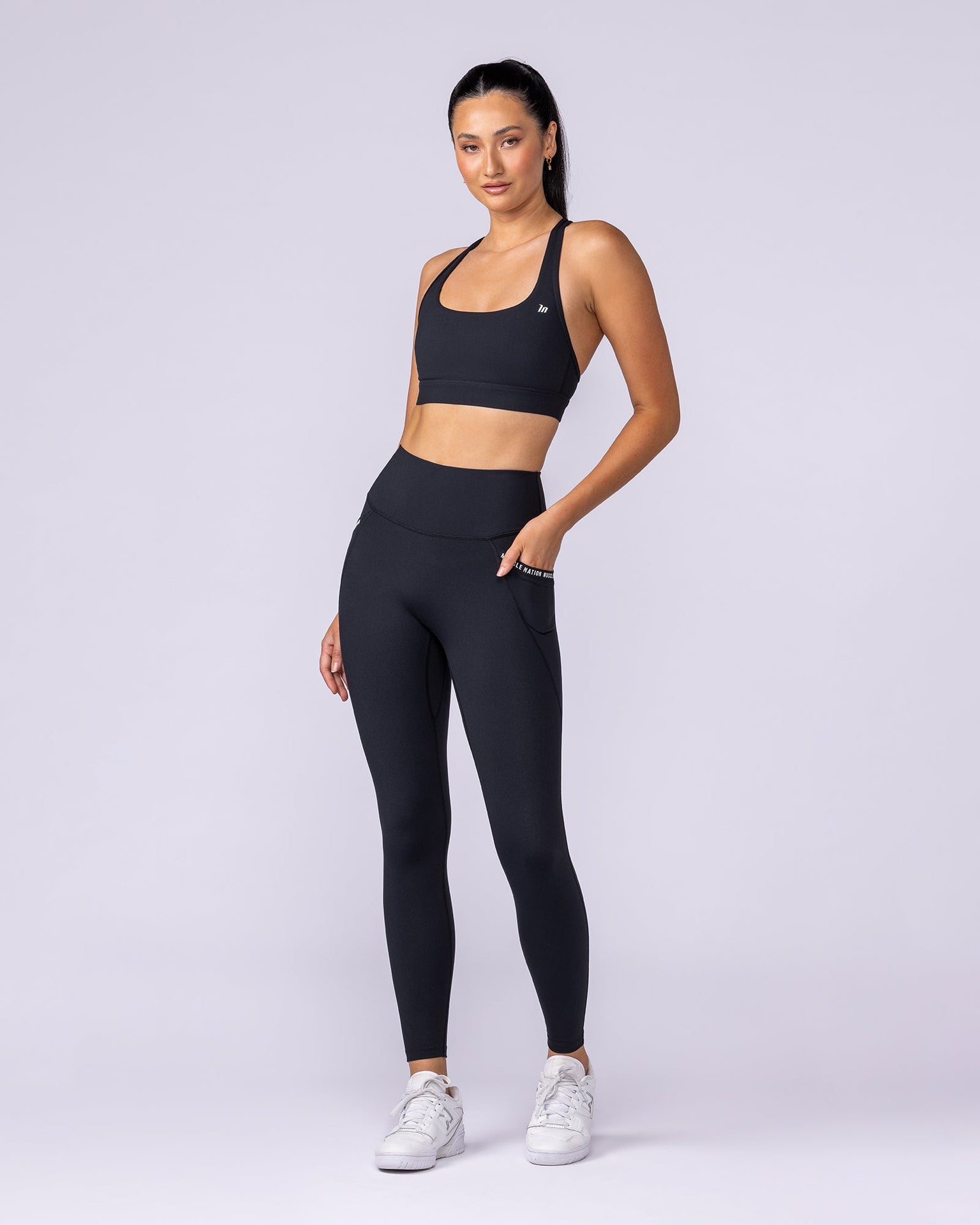 Everything Bra - Black-Sports Bras-XS-112520BLK-XS-MNAPPRL45797-5-Muscle Nation