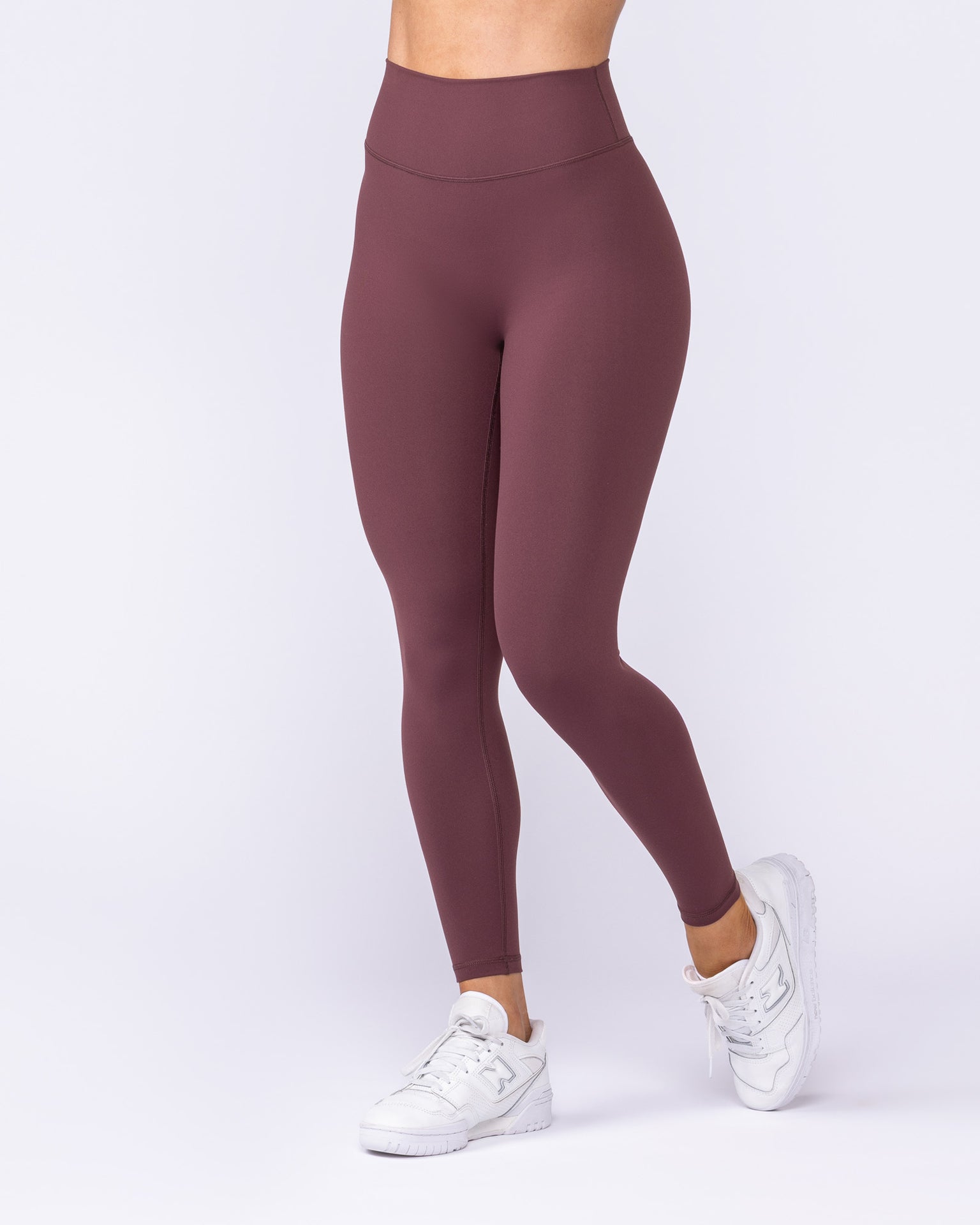 Evolve Signature Ankle Length Leggings - Rocky Road-Leggings-XXS-112528RKRD-XXS-MNAPPRL44761-3-Muscle Nation
