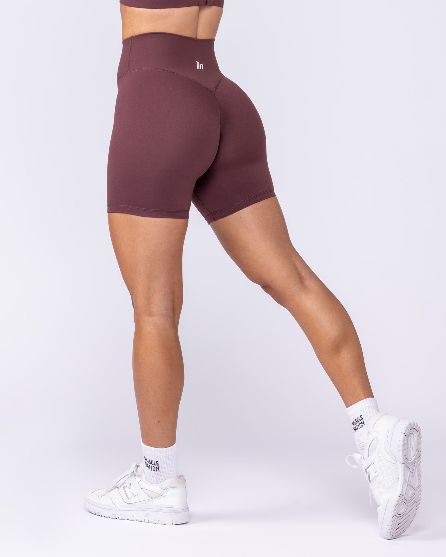 Evolve Signature Bike Shorts - Rocky Road-Shorts-XXS-112526RKRD-XXS-MNAPPRL44824-3-Muscle Nation